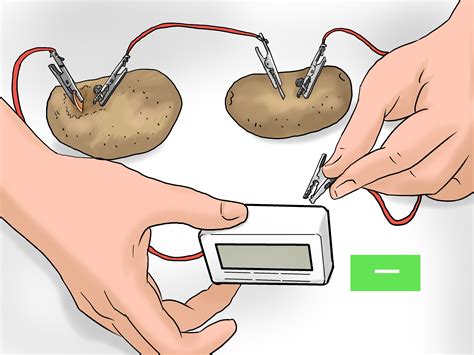 How to make a potato battery .